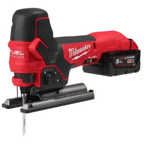 Лобзик акумуляторний MILWAUKEE, M18 FBJS-502Х (зарядний пристрій М12-18 FС, 2 акумулятори М18 В5 5Аг, аксесуари, HDкейс) №3