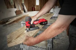 Лобзик акумуляторний MILWAUKEE, M18 FBJS-502Х (зарядний пристрій М12-18 FС, 2 акумулятори М18 В5 5Аг, аксесуари, HDкейс) №4