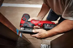 Лобзик акумуляторний MILWAUKEE, M18 FBJS-502Х (зарядний пристрій М12-18 FС, 2 акумулятори М18 В5 5Аг, аксесуари, HDкейс) №6
