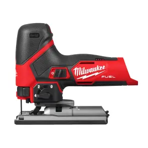 Лобзик аккумуляторный бесщеточный MILWAUKEE, M12 FJS-0 (каркас, холст, пылеотвод, пылезащитный чехол, защита от обломков, мягкий №1