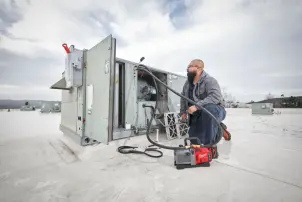 Насос вакуумний акумуляторний MILWAUKEE, M18 FVP5-0 з адаптером (каркас) №5