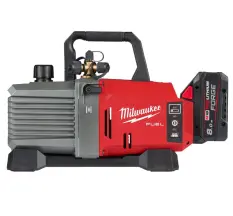 Насос вакуумний акумуляторний MILWAUKEE, M18 FVP5-801 з адаптером (зарядний пристрій M12-18 FC, 1 акумулятор М18 FB8 8Аг)