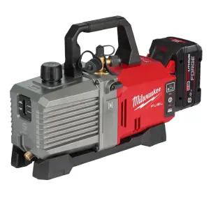 Насос вакуумний акумуляторний MILWAUKEE, M18 FVP5-801 з адаптером (зарядний пристрій M12-18 FC, 1 акумулятор М18 FB8 8Аг) №2