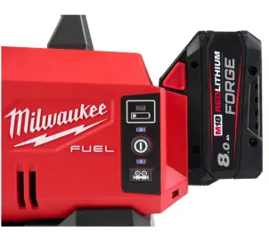 Насос вакуумний акумуляторний MILWAUKEE, M18 FVP5-801 з адаптером (зарядний пристрій M12-18 FC, 1 акумулятор М18 FB8 8Аг) №3