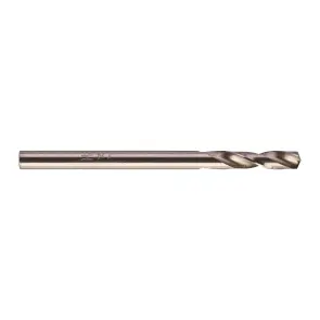 Свердло по металу HSS-G MILWAUKEE DIN1897, діаметр 3,5х52х20мм, скорочене, (10шт), пластикова коробка №2
