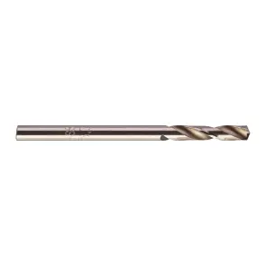 Свердло по металу HSS-G MILWAUKEE DIN1897, діаметр 3,3х49х18мм, скорочене, (10шт), пластикова коробка №2