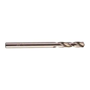 Свердло по металу HSS-G MILWAUKEE DIN1897, діаметр 4,0х55х22мм, скорочене, (10шт), пластикова коробка №2