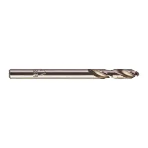 Свердло по металу HSS-G MILWAUKEE DIN1897, діаметр 4,5х58х24мм, скорочене, (10шт), пластикова коробка №2
