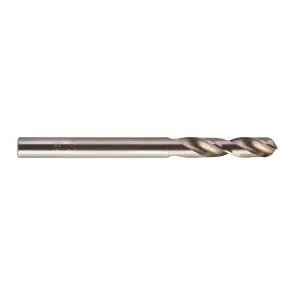 Свердло по металу HSS-G MILWAUKEE DIN1897, діаметр 5,0х62х26мм, скорочене, (10шт), пластикова коробка №2