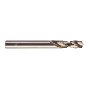 Свердло по металу HSS-G MILWAUKEE DIN1897, діаметр 7,5х74х34мм, скорочене, (5шт), пластикова коробка №2