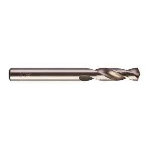 Свердло по металу HSS-G MILWAUKEE DIN1897, діаметр 8,0х79х37мм, скорочене, (5шт), пластикова коробка №2