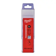 Сверло по металлу THUNDERWEB HSS-G MILWAUKEE DIN338, диаметр 10,5x133х87мм, (5шт), пластиковая коробка