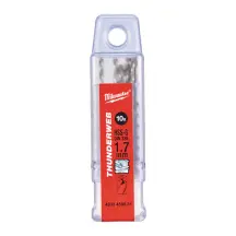 Свердло по металу THUNDERWEB HSS-G MILWAUKEE DIN338, діаметр 1,7х43х20мм, (10шт)