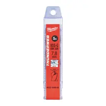 Свердло по металу THUNDERWEB HSS-G MILWAUKEE DIN338, діаметр 7,8х117х75мм, (5шт), пластикова коробка купити