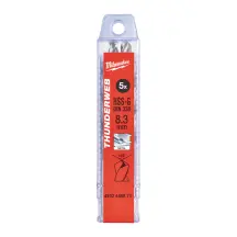 Сверло по металлу THUNDERWEB HSS-G MILWAUKEE DIN338, диаметр 8,3х117х75мм, (5шт) купить
