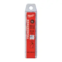 Свердло по металу THUNDERWEB HSS-G MILWAUKEE DIN338, діаметр 8,4x117х75мм, (5шт), пластикова коробка