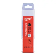 Свердло по металу THUNDERWEB HSS-G MILWAUKEE DIN338, діаметр 9,6х133х87мм, (5шт), пластикова коробка купити в Києві