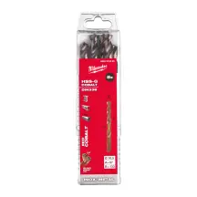 Свердло по металу HSS-Co MILWAUKEE DIN338, діаметр 10,5х133х87мм, (5шт), пластикова коробка в магазині TVOE