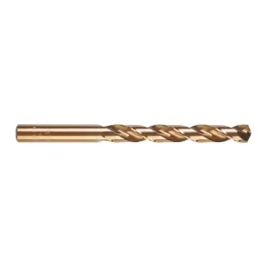 Свердло по металу HSS-Co MILWAUKEE DIN338, діаметр 10,5х133х87мм, (5шт), пластикова коробка №2