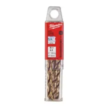 Свердло по металу HSS-Co MILWAUKEE DIN338, діаметр 6,8х109х69мм, (5шт), пластикова коробка купити