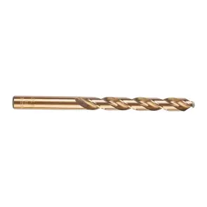 Свердло по металу HSS-Co MILWAUKEE DIN338, діаметр 9,5х125х83мм, (5шт), пластикова коробка №2