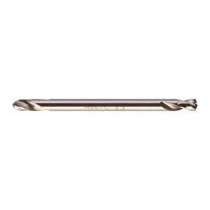 Сверло по металлу HSS-G MILWAUKEE, DIN 1412 C, диаметр 3,3х49х12мм, двухстороннее, (10шт), пластиковая коробка №2