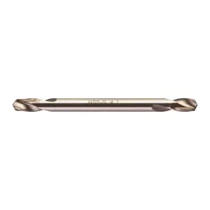 Свердло по металу HSS-G MILWAUKEE, DIN 1412 C, діаметр 4,1х55х14мм, двостороннє, (10шт), пластикова коробка №2