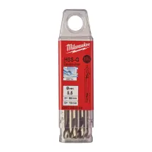 Сверло по металлу HSS-G MILWAUKEE, DIN 1412 C, диаметр 5,5х66х19мм, двухстороннее, (10шт), пластиковая коробка купить