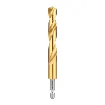 Сверло по металлу RedHEX SHOCKWAVE HSS-TiN MILWAUKEE, диаметр 12,5х128х83мм, (5шт), пластиковая коробка