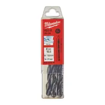 Сверло по металлу HSS-R MILWAUKEE DIN338, диаметр 10,5х133х87мм, (5шт), пластиковая коробка купить