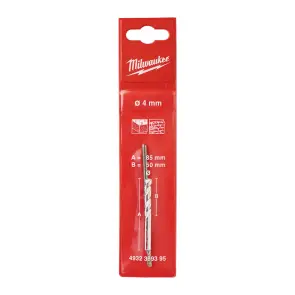 Сверло по бетону MILWAUKEE PREMIUM диаметр 4x85х25мм №2