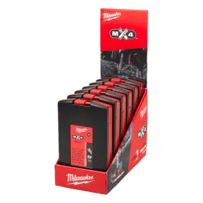 Набір бурів SDS+ MX4 CD 6x 7 предметів MILWAUKEE №1