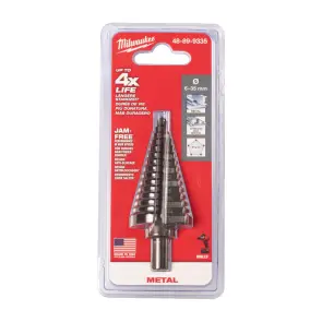 Свердло ступінчасте Step Drill MILWAUKEE, діаметр 6-35мм з кроком 2-3мм №2
