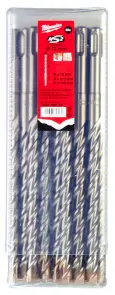 Бур SDS-PLUS M2 MILWAUKEE, діаметр 12,0х210х160мм, (50шт), пластикова коробка №1