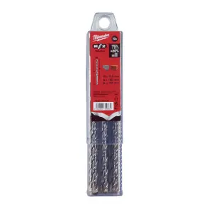 Бур SDS-PLUS M2 MILWAUKEE, діаметр 6,5х160х100мм, (10шт), пластикова коробка №1