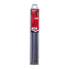 Бур SDS-PLUS M2 MILWAUKEE, діаметр 6,5х210х150мм, (10шт), пластикова коробка №1