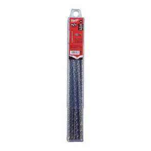 Бур SDS-PLUS M2 MILWAUKEE, диаметр 6,5х260х200мм, (10шт), пластиковая коробка №1