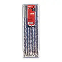 Бур SDS-PLUS M2 MILWAUKEE, діаметр 8,0х210х150мм, (50шт), пластикова коробка в магазині TVOE