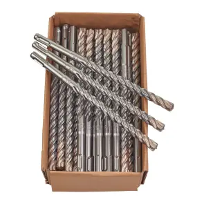 Бур SDS-PLUS MX4 MILWAUKEE, діаметр 12,0х210х150мм, (50шт), пластикова коробка №1
