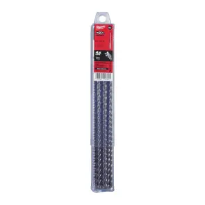 Бур SDS-PLUS MX4 MILWAUKEE, діаметр 6,5х265х200мм, (10шт), пластикова коробка №1