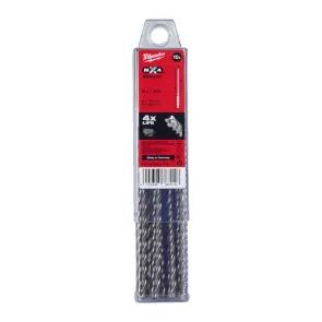 Бур SDS-PLUS MX4 MILWAUKEE, діаметр 7,0х165х100мм, (10шт), пластикова коробка №1