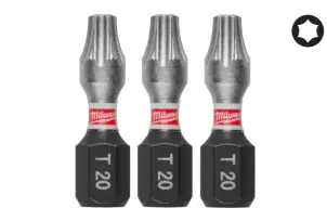 Бита SHOCKWAVE MILWAUKEE, TX20, 25мм, (3шт) №1