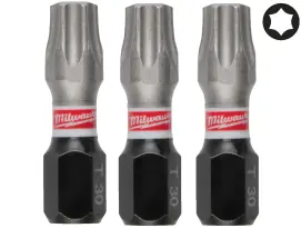 Біта SHOCKWAVE MILWAUKEE, TX30, 25мм, (3шт)