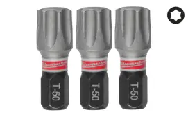Біта SHOCKWAVE MILWAUKEE, TX50, 25мм, (3шт)
