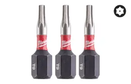 Бита SHOCKWAVE MILWAUKEE, TX BO9, 25мм, (3шт)