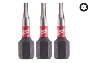 Біта SHOCKWAVE MILWAUKEE, TX BO10, 25мм, (3шт) №1