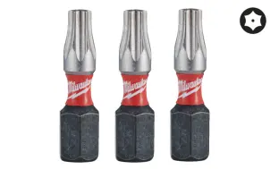 Бита SHOCKWAVE MILWAUKEE, TX BO20, 25мм, (3шт) №1