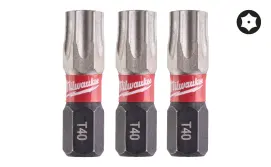 Біта SHOCKWAVE MILWAUKEE, TX BO40, 25мм, (3шт) купити в Україні
