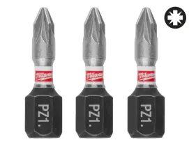 Біта SHOCKWAVE MILWAUKEE, PZ1, 25мм, (3шт)