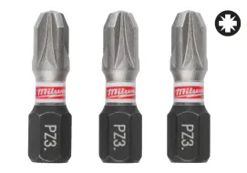 Біта SHOCKWAVE MILWAUKEE, PZ3, 25мм, (3шт)